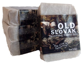 OLD SLOVAK | Cabbage Soap | Traditional gift | Pierogi inspired soap