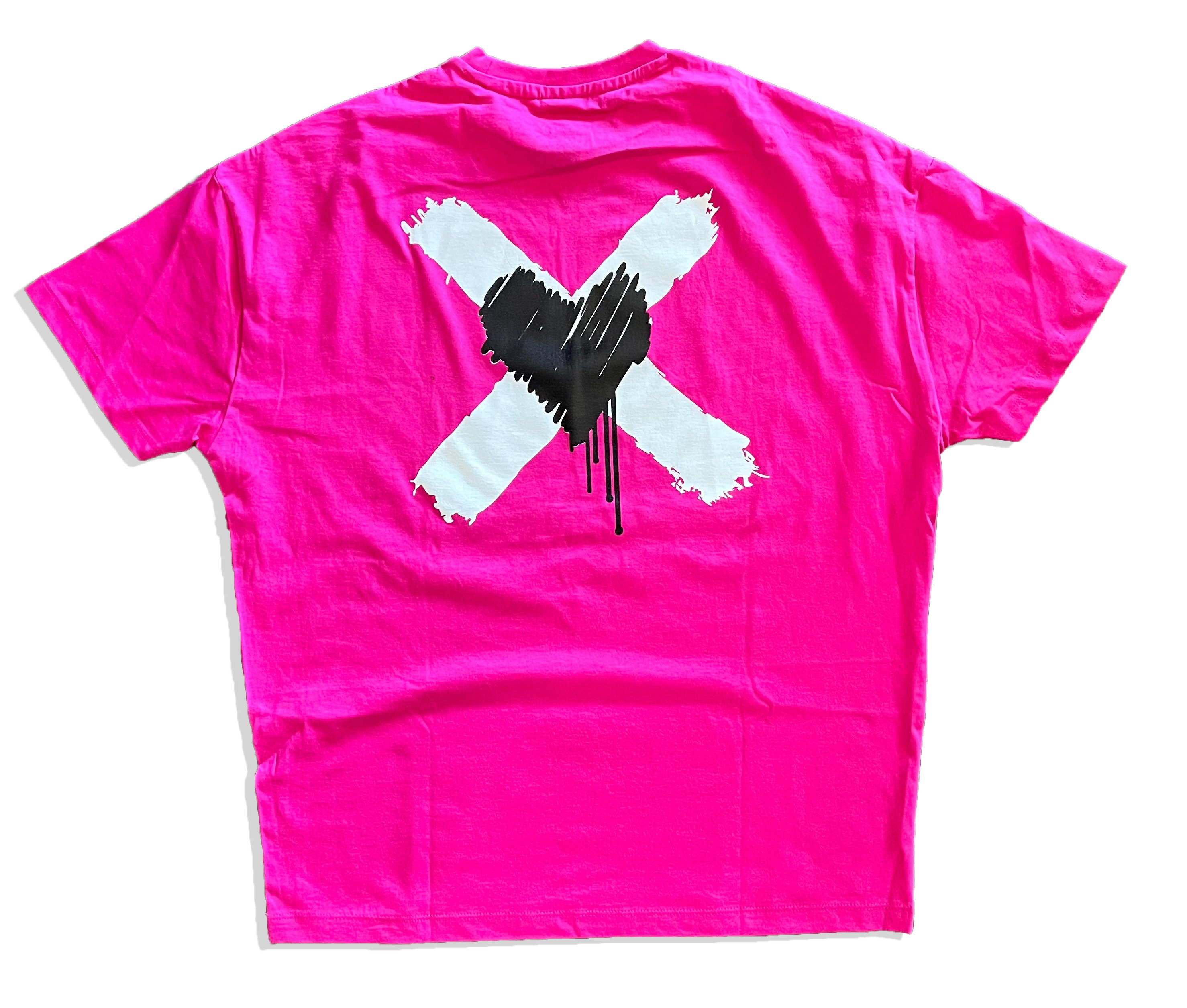 OVERSIZED ***LIMITED EDITION*** Love Over Hate™ Pink Logo T-shirt