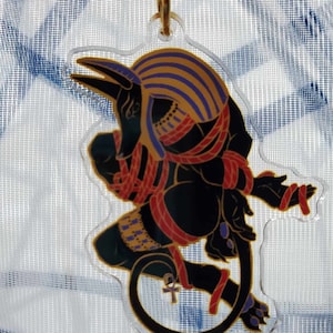 Anubari; Shibari Anubis Acrylic Keychain