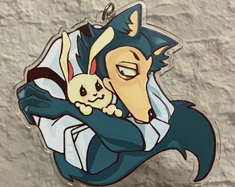 Haru and Legoshi Key Chain
