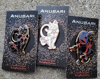 Shibastet; Shibari Bastet Hard Enamel Pin
