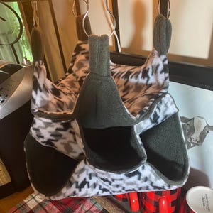 LARGE Honeycomb Rat Hammock- READY to SHIP, rat cage accessories, ferret hammock