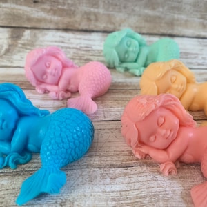 10XMermaid Baby Shower Soap Favors/Guest Favors/Party Favors