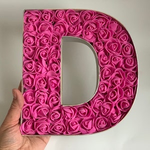 Free Standing Letter/Floral Letters/Fillable Letters