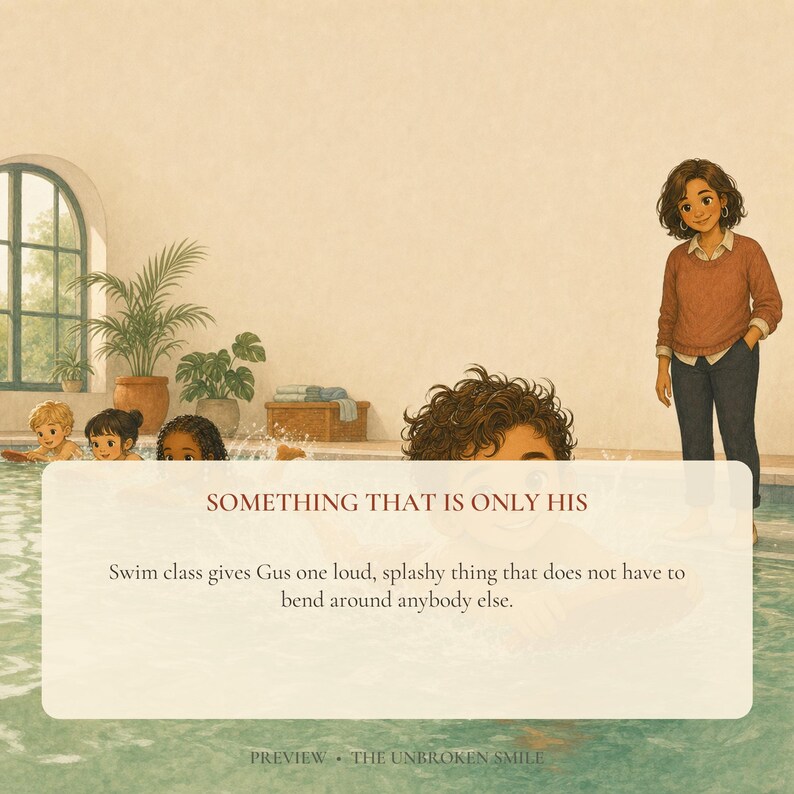 Sibling Chronic Illness Children's Book, Fillable Digital Story for Ages 4-10 image 6