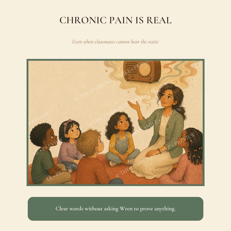 Mrs. Hendee explains that chronic pain is real even when other people cannot see it.