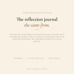 Color Your Next Chapter Living Edition | Interactive Adult Coloring Book | Digital Download | Midlife Reflection | Browser No App image 9