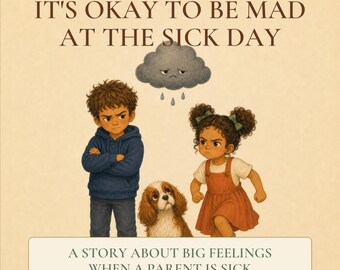 Libro di storie per bambini: Grandi emozioni quando un genitore è malato, età 4-10 (Download PDF)