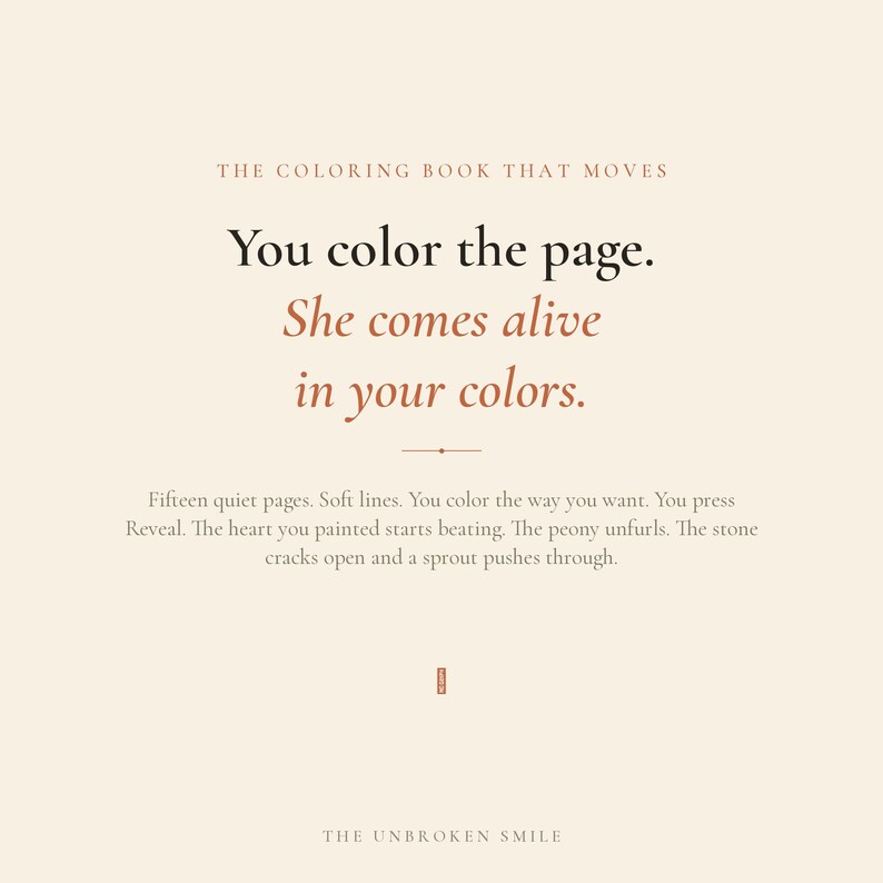 Color Your Next Chapter Living Edition | Interactive Adult Coloring Book | Digital Download | Midlife Reflection | Browser No App image 5