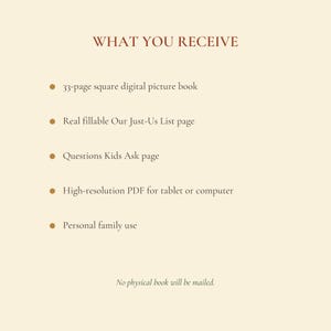Sibling Chronic Illness Children's Book, Fillable Digital Story for Ages 4-10 image 4