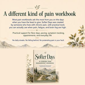 Chronic Pain Management Workbook, Symptom Tracker, Flare Kit (Fillable Digital Download) image 7