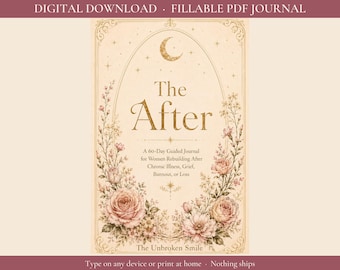 The After 60-Day Guided Journal for Women Rebuilding (Digital Download)