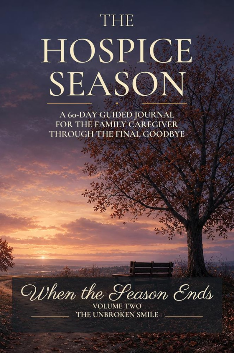 Hospice Caregiver Journal, Fillable 60-Day Anticipatory Grief and End of Life PDF image 1