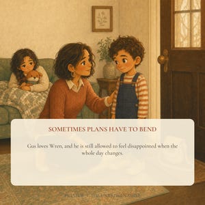 Sibling Chronic Illness Children's Book, Fillable Digital Story for Ages 4-10 image 2