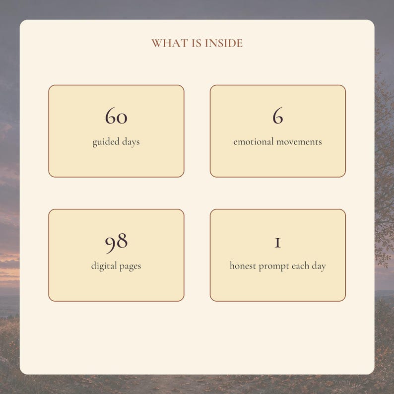 Hospice Caregiver Journal, Fillable 60-Day Anticipatory Grief and End of Life PDF image 5