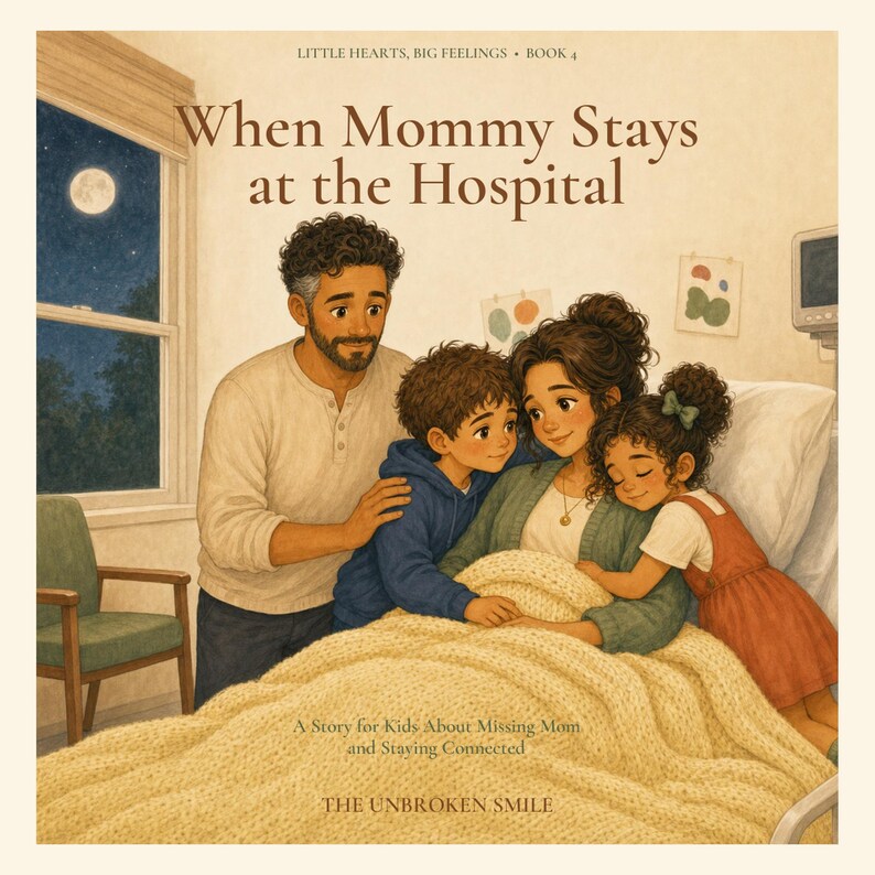 Cover of When Mommy Stays at the Hospital, a children’s story for ages 4 to 10