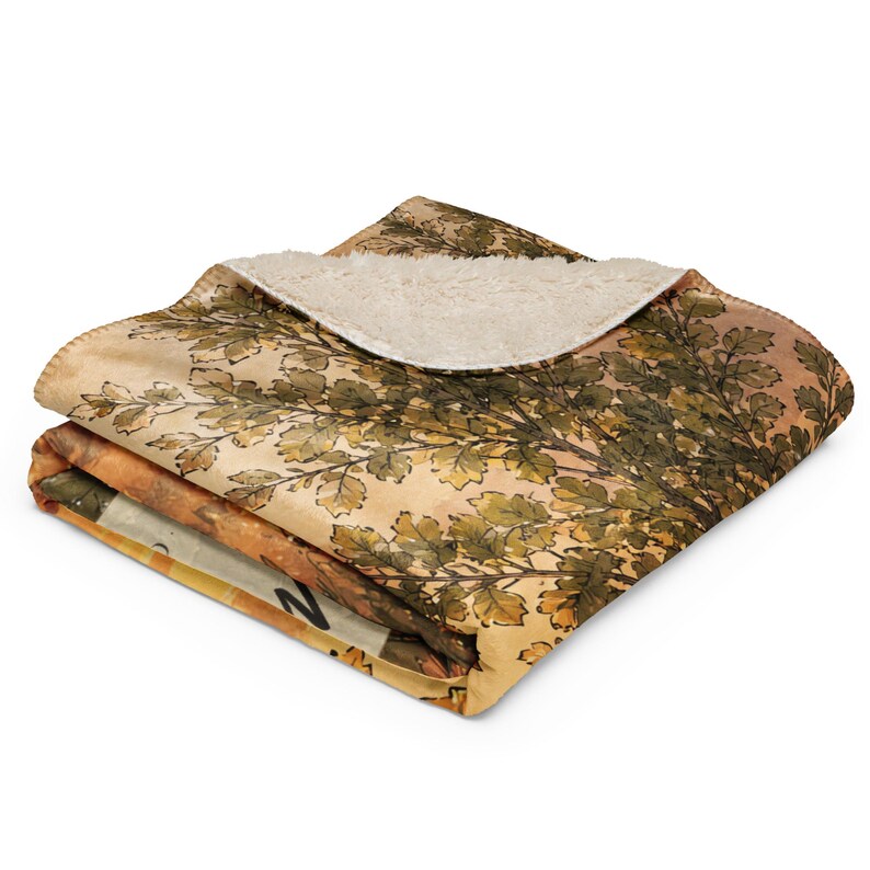 Steady as the Morning Returns Caregiver Blanket, Wildflower Throw, Gift for Her