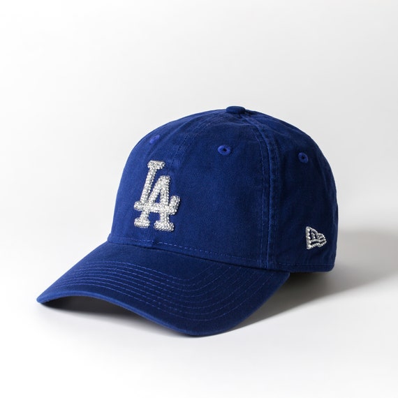 distressed la dodgers hat