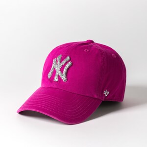 cappello ny rosa