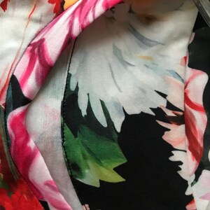 Floral T-Shirt with Hand Sewn Rhinestone image 7