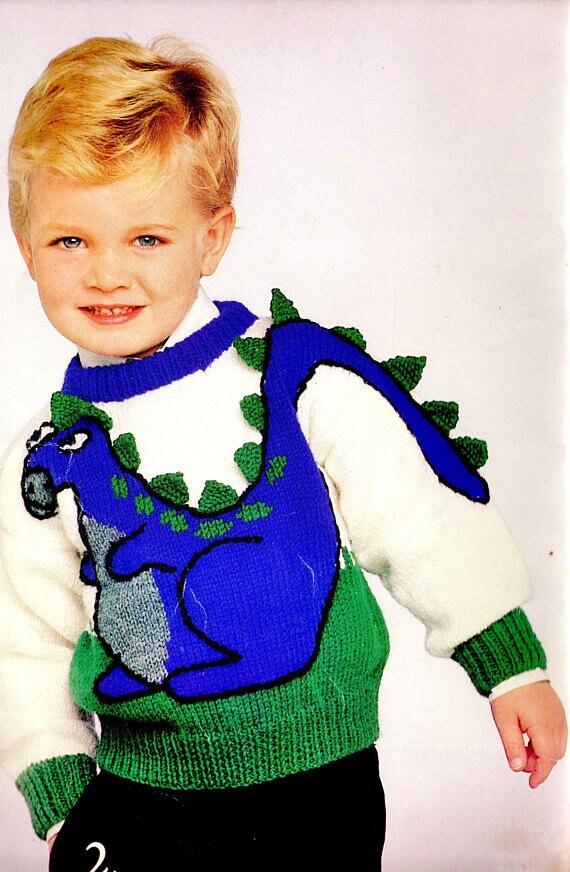 Boys dinosaur sweater Clearance