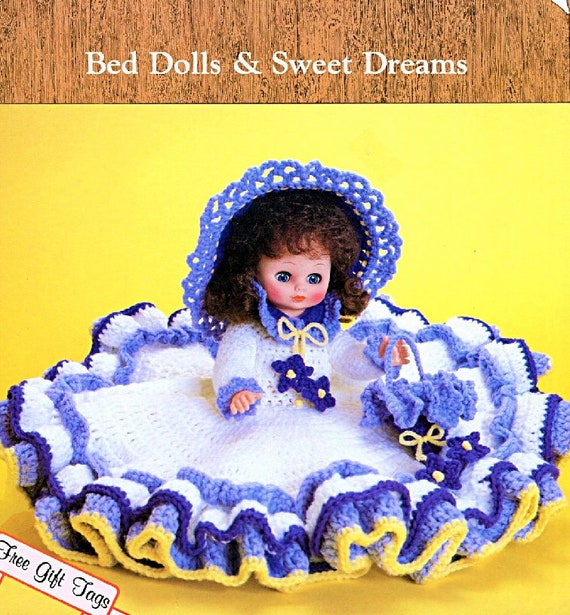 free crochet bed doll patterns