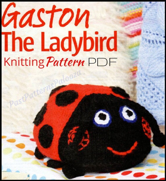 gaston the ladybird soft toy