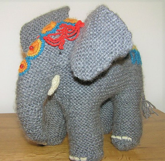 Vintage Knitting Pattern Knit Womble Doll 12 Inch Pdf Instant