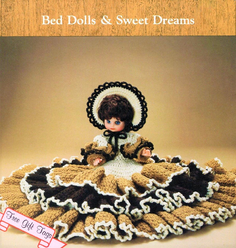 Vintage Crochet Pattern 13 Libby Bed Doll Dress Outfit Etsy