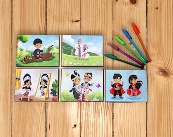 Hmong Note Cards