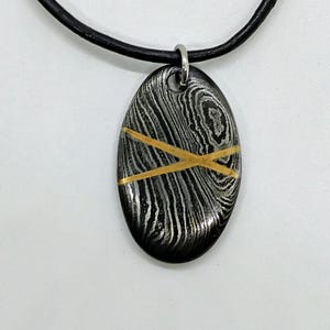Damascus Pendant 12