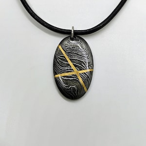 Damascus Pendant 19