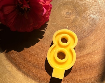 Beeswax Birthday Candles