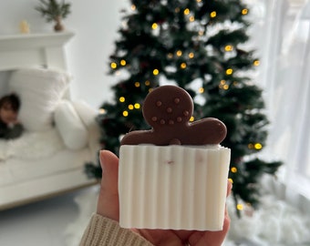 Gingerbread soap bar