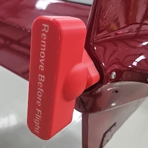 Funda protectora para uAvionix tailBeacon X - Rojo brillante