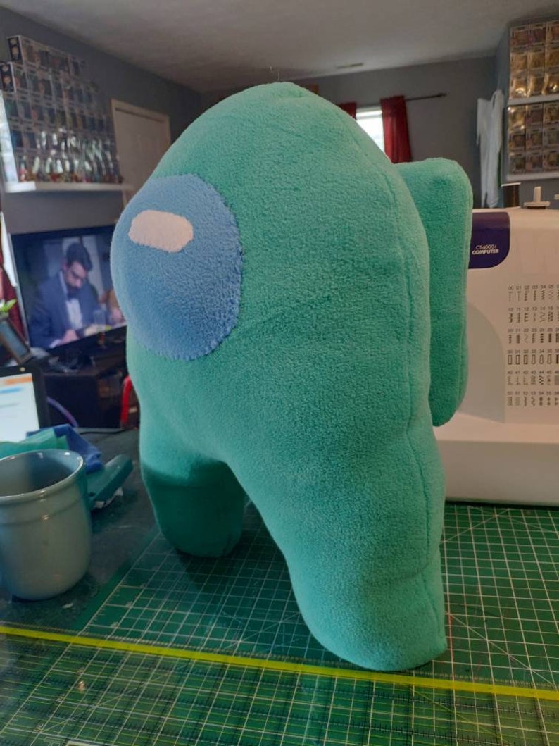 Among Us Crewmate Plushie Large 17 Inches Tall Imposter Plush | Etsy