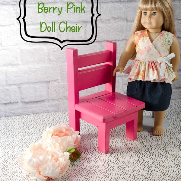 Wood Doll Chairs Etsy
