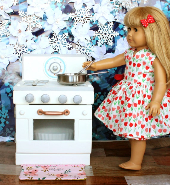 18 Inch Doll Kitchen Stove And Oven American Girl Doll Etsy