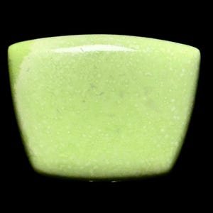 CHRYSOPRASE CABOCHON -  Lemon Citron Magnesite Designer Cab - Lapidary Green Yellow Mineral Gemstone Gem Jewelry Necklace Pendant Supplies
