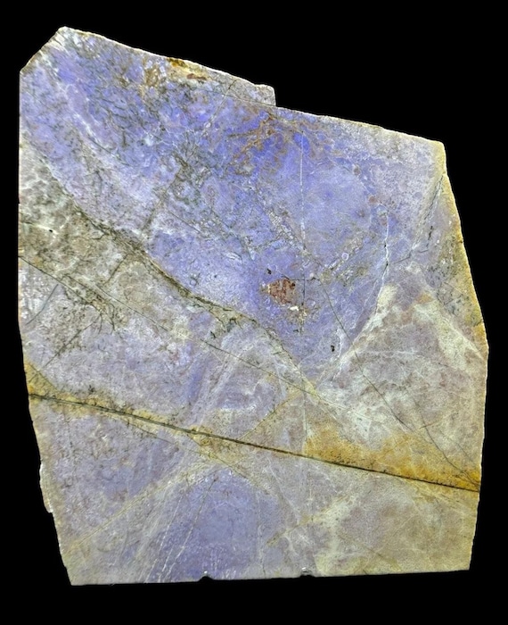 PURPLE JADE SLAB - Large Unpolished - 365g / 12.88OZ