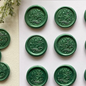 Adesivos pré-fabricados de cera de Natal para férias - autoadesivos - várias cores - descasque e cole