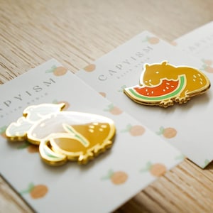 Capyism Enamel Pin Set