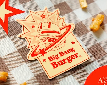 Big Bang Burger Sticker