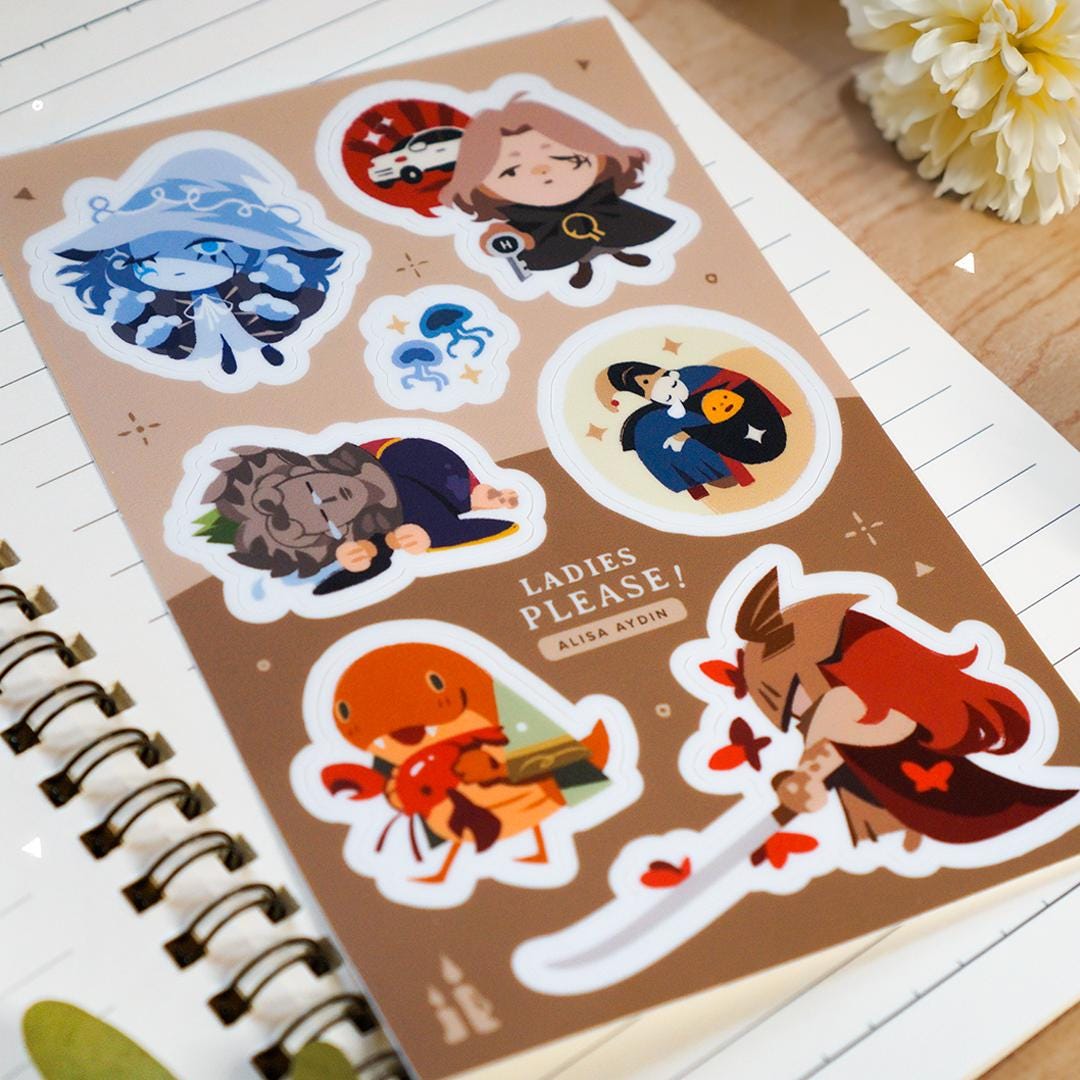 Ladies Please! Sticker Sheet - Etsy