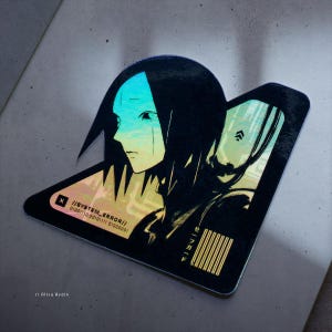 SYSTEM_ERROR-klistermärke (3", holografisk)