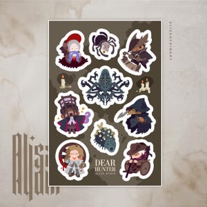 Dear Hunter Sticker Sheet