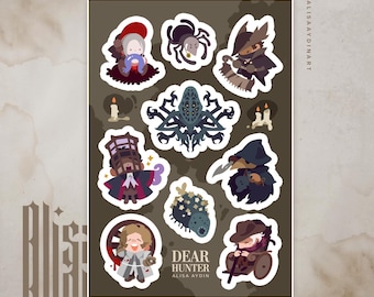 Dear Hunter Sticker Sheet