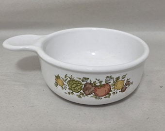Vintage Corning Ware Petit Pan Tab Handle Spice of Life 550ml P150B Small Pan EC