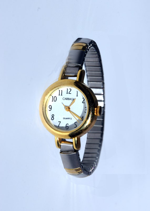 Timex Vintage Watch, Carriage Quartz Womens Cuff W