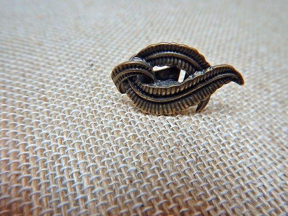 Adjustable Nature-Inspired Copper Botanical Ring … - image 2